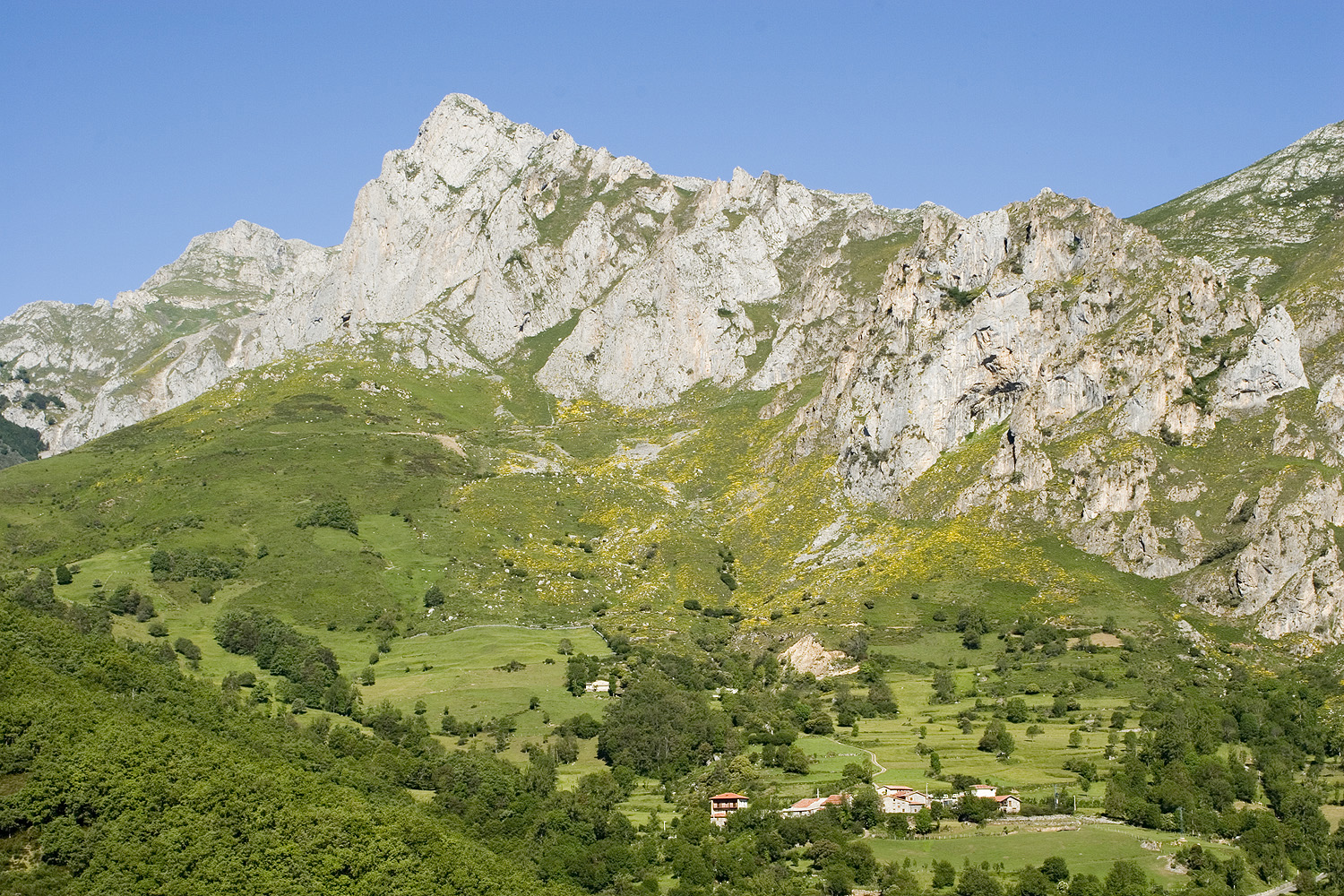 Colio, a little village in the Picos de Europa
